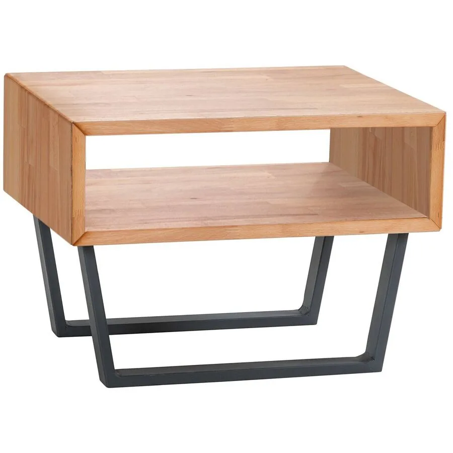 Hasena Nachttisch Hadodo Kernbuche Kernbuche/Metall Massivholz B 50 H 36 cm