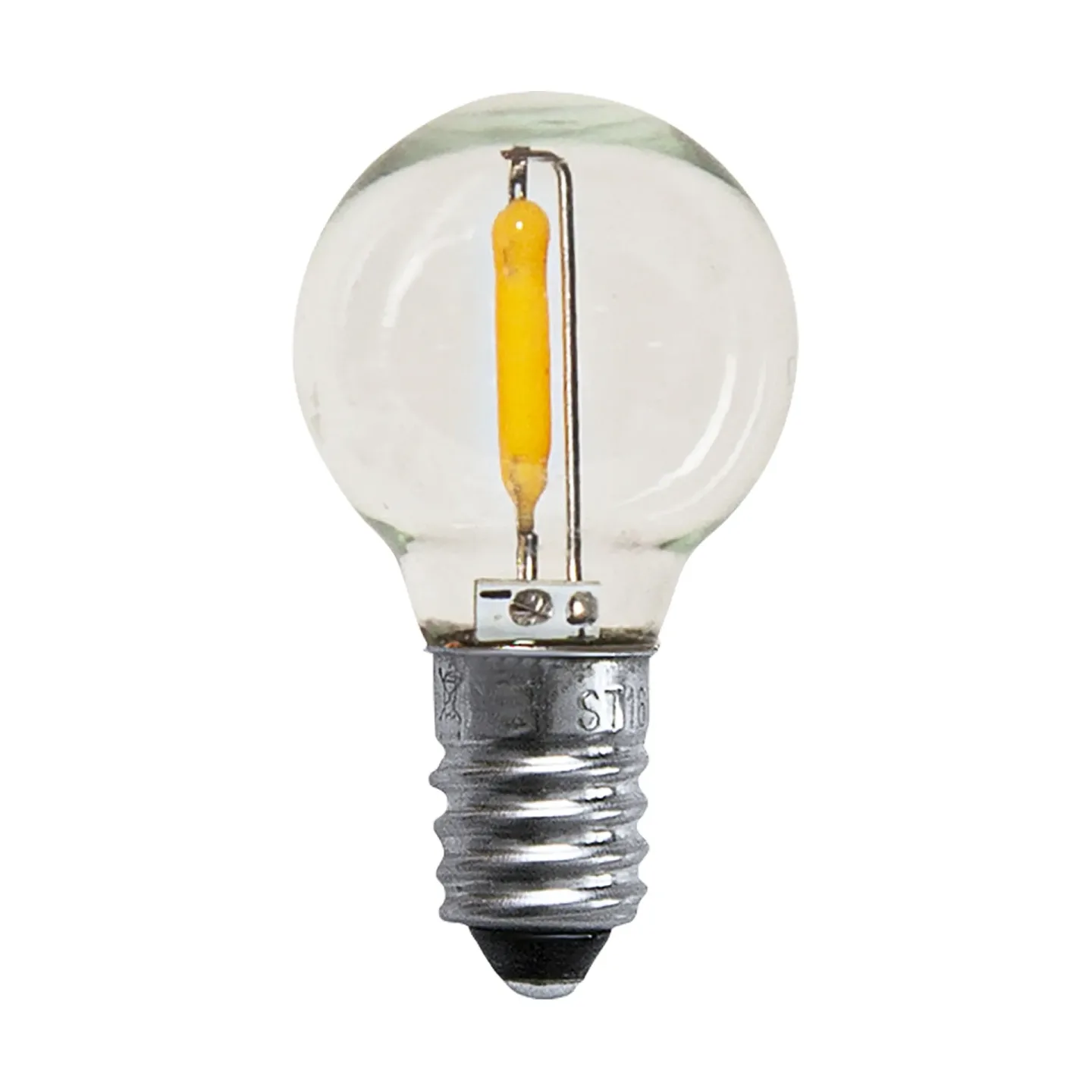 Globen Lighting Lichtquelle E10 LED Kugel 0,5W 3er-Pack Klar