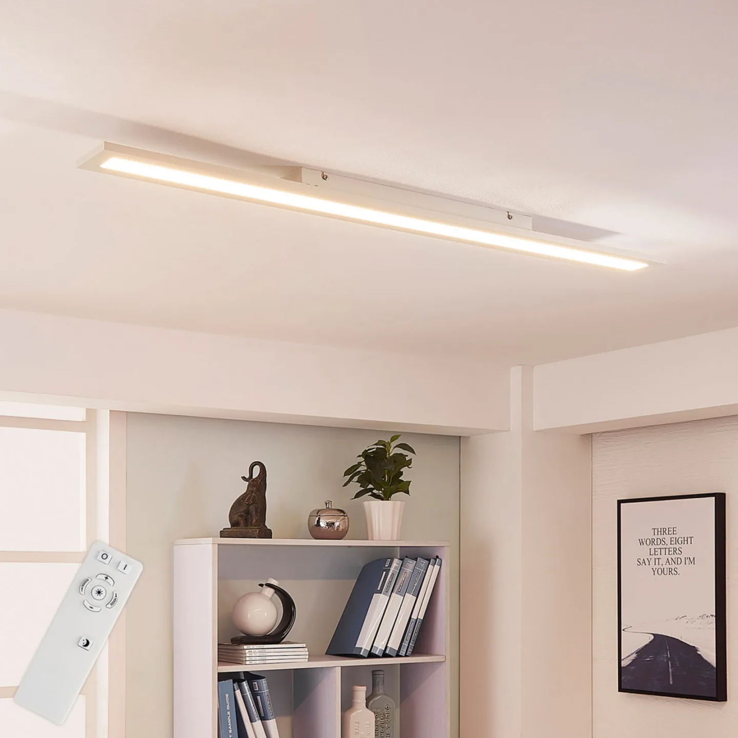 Arya Taklampe W9 White - Arcchio - Arbeidsrom / kontor - Moderne - Plast - Kantet
