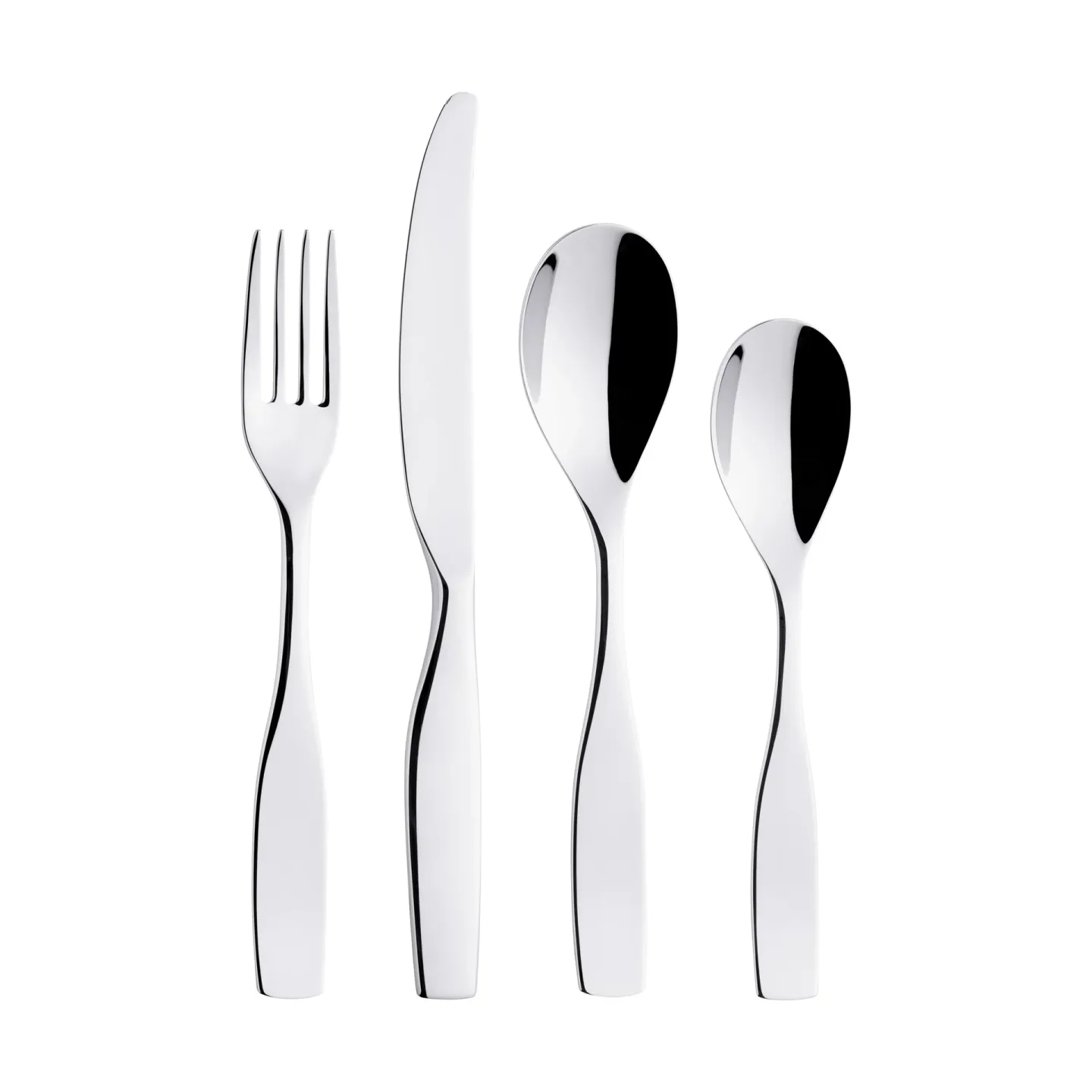 Iittala Citterio 98 Besteckset 16-teilig Geschenkverpackung Blank rostfreier Stahl