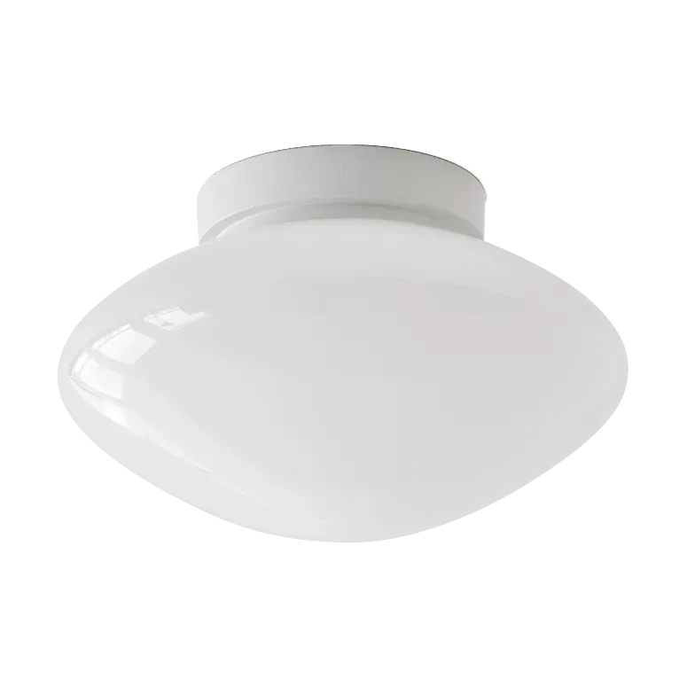 &Tradition Mist AP22 taklampa/vägglampa Ø25 cm White-opal glass