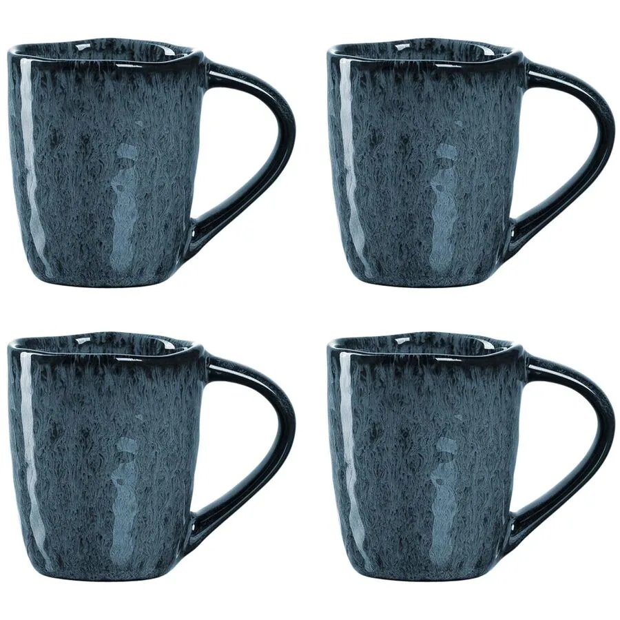 Espressotassen-Set Leonardo Blau Keramik 0.09 l