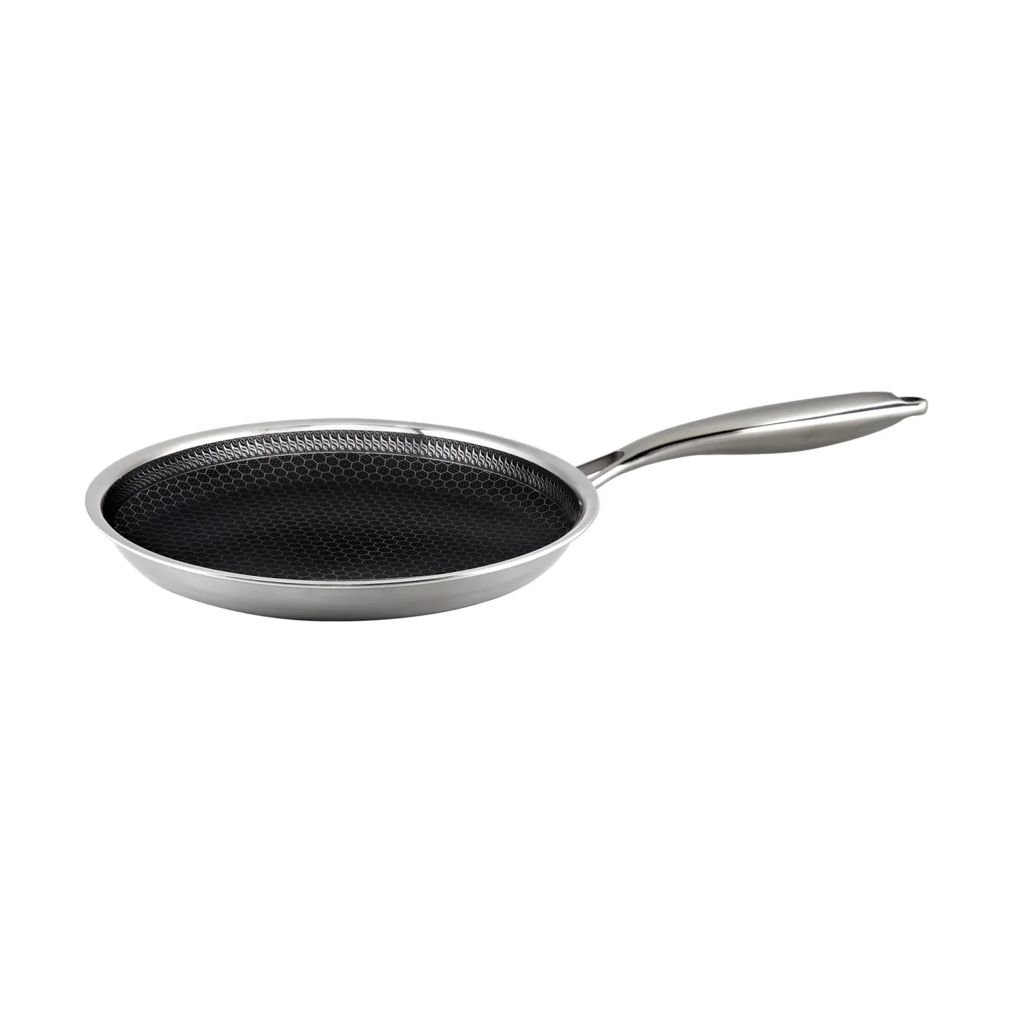 Hâws Hâws Santo Pfannkuchenpfanne Hybrid-Beschichtung Ø24 cm Silber