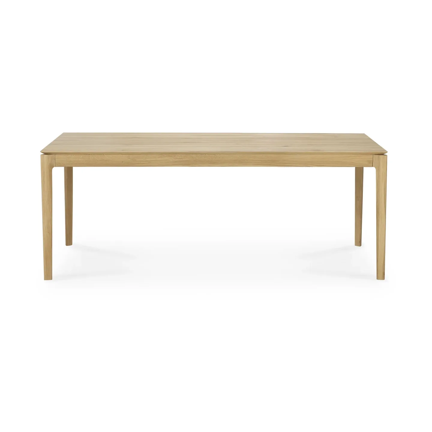 Ethnicraft Bok utdragbart matbord Lackerad ek, 100x200/300 cm