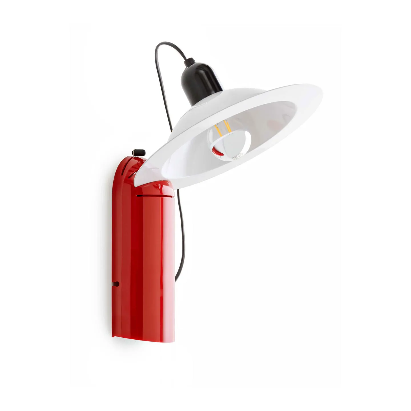 Stilnovo - Lampiatta Table/Wall Lamp, Red/White - Bordslampor - De Pas, D'Urbino & Lomazzi - Röd
