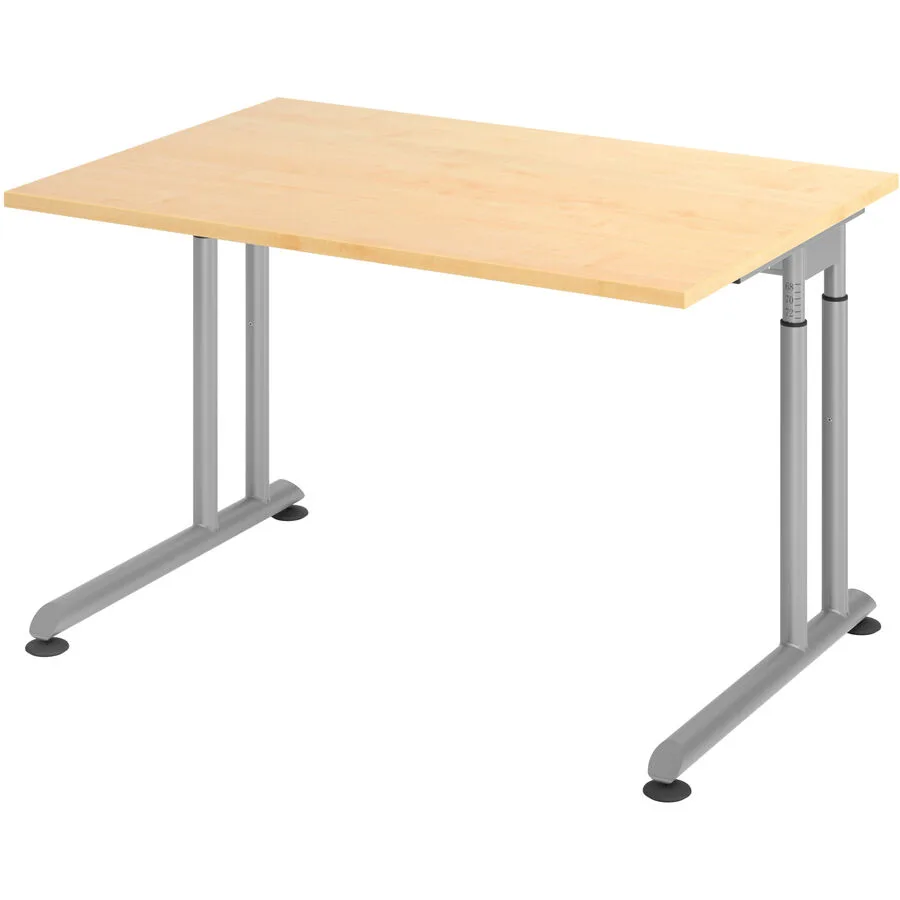 Schreibtisch Office Ahorn Holzwerkstoff B 120 T 80 cm