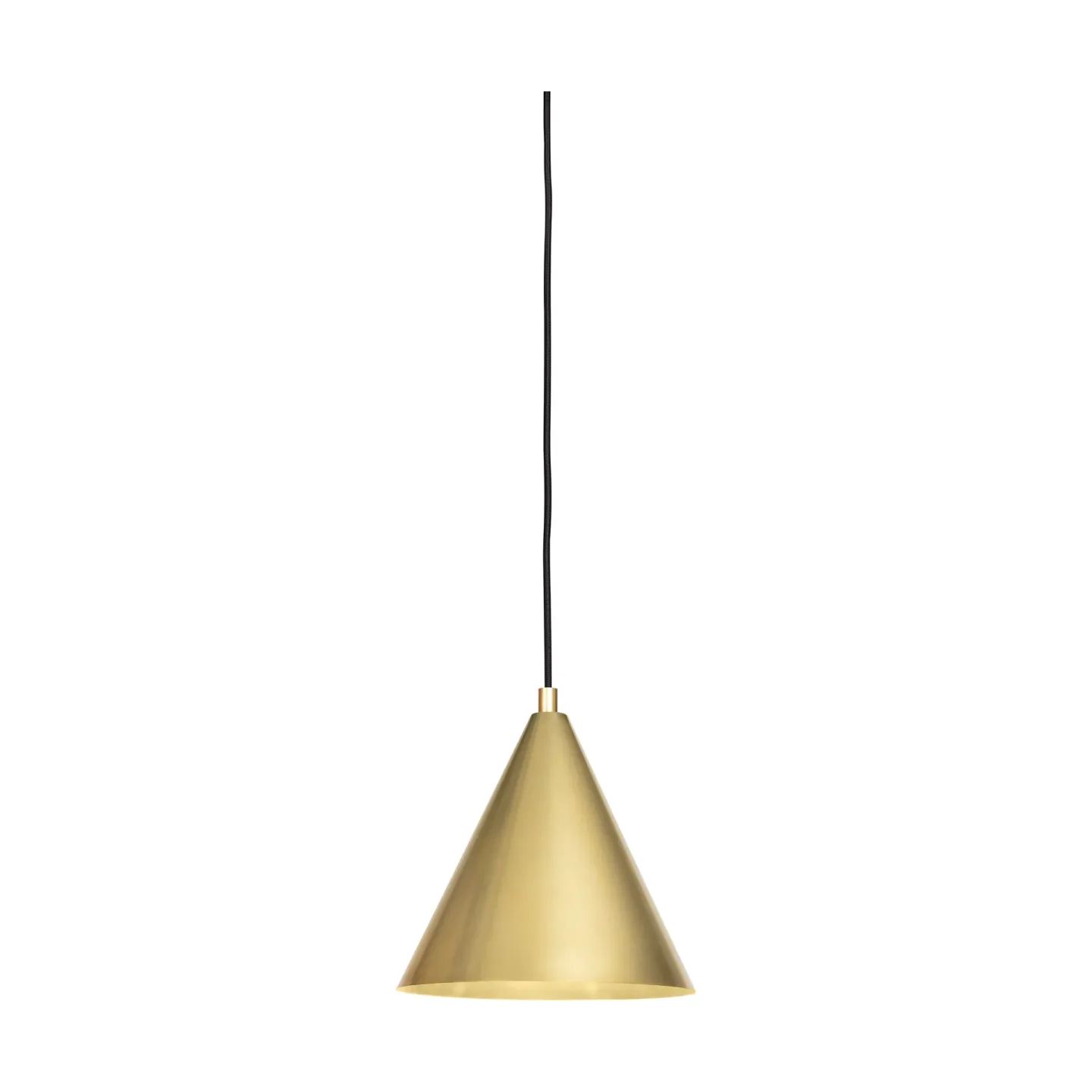 Örsjö Tratten Pendel Taklampa Stor Rå mässing