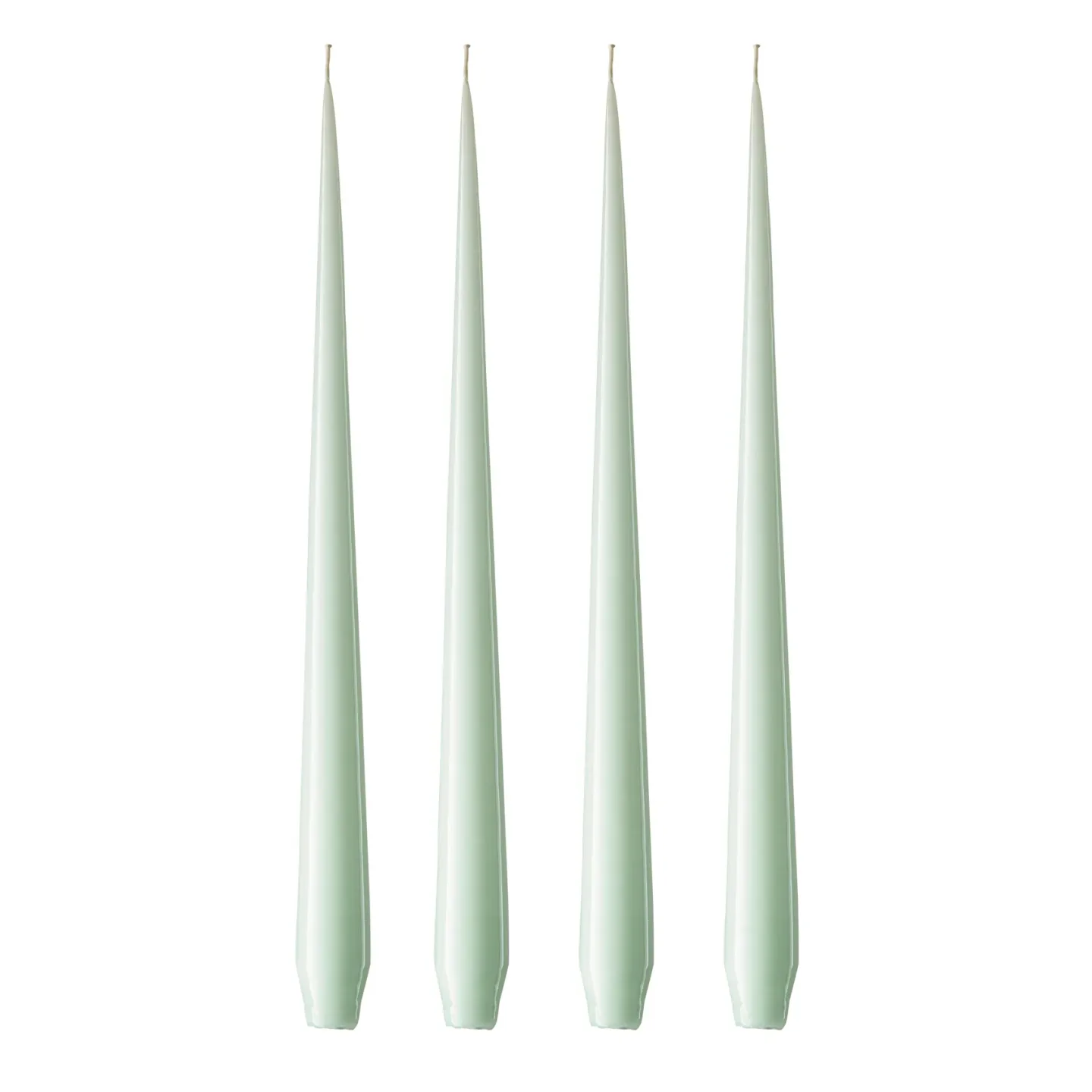 ester & erik ester & erik Kerze 4er Pack lackiert Water mint 03-0, 42 cm