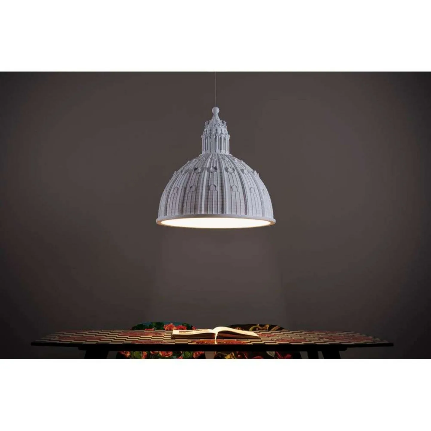 Cupolone Quarantacincinque Pendelleuchte Ø45 White - Seletti - Wohnzimmer - Kunststoff