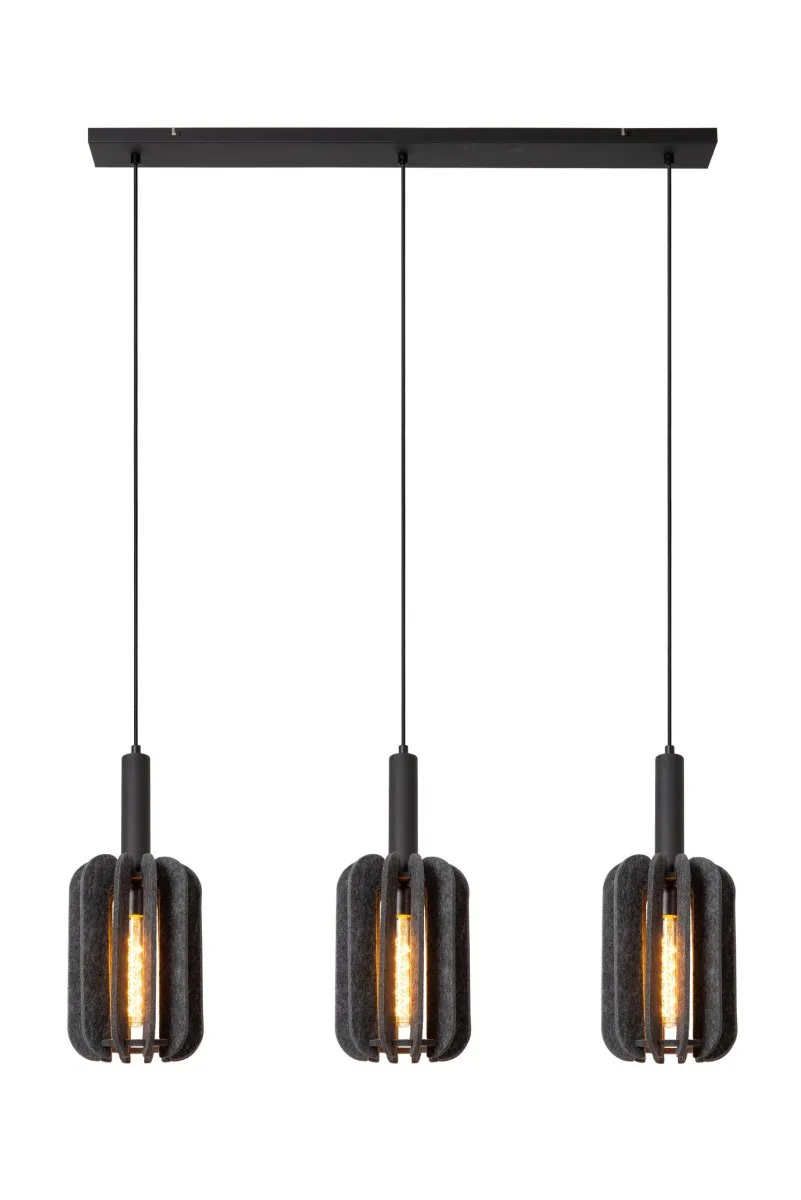 Lucide - Rafal 98cm - Taklampa - Grå
