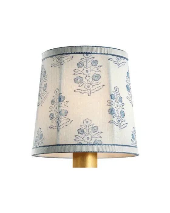 Schumacher 5" Blue Aditi Soft Empire Shade
