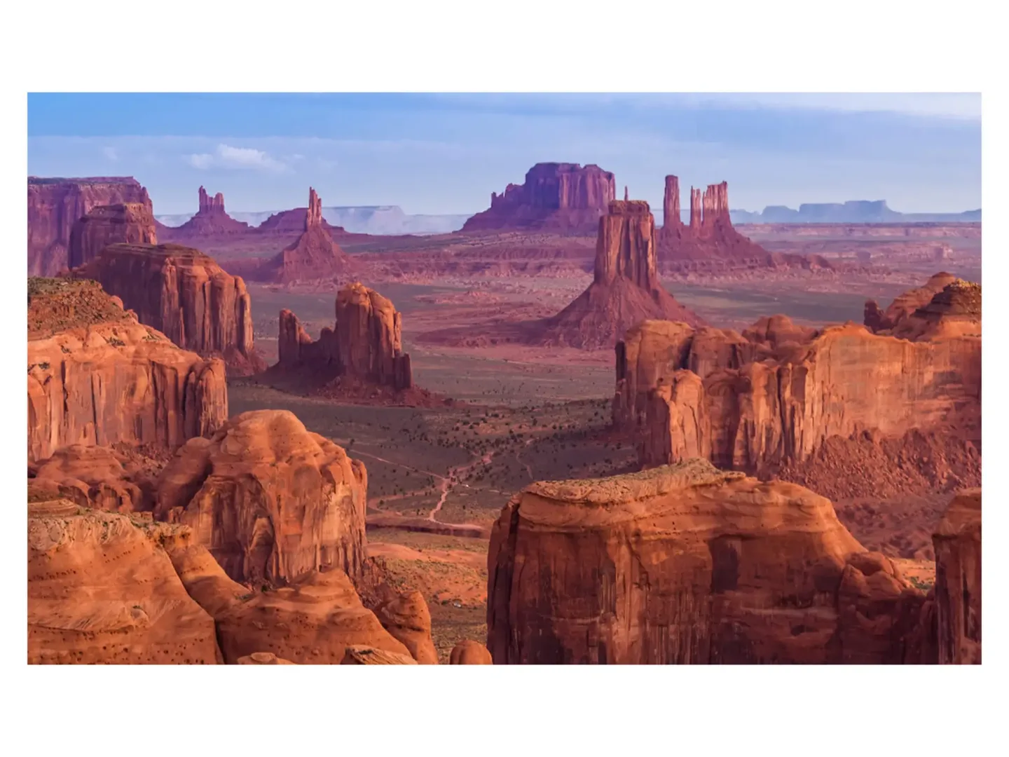 image LAND Digitaldruck auf Acrylglas Monument Valley, Utah | Schubiger Möbel