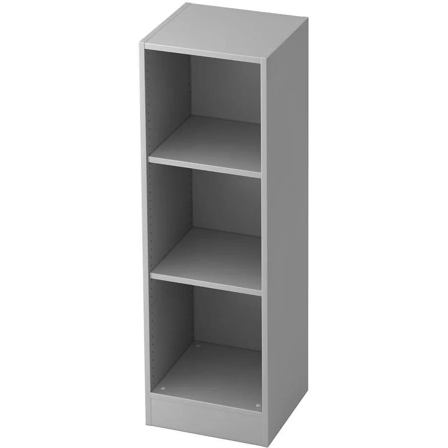 Regal Office grau Holzwerkstoff B 40.6 H 127 cm