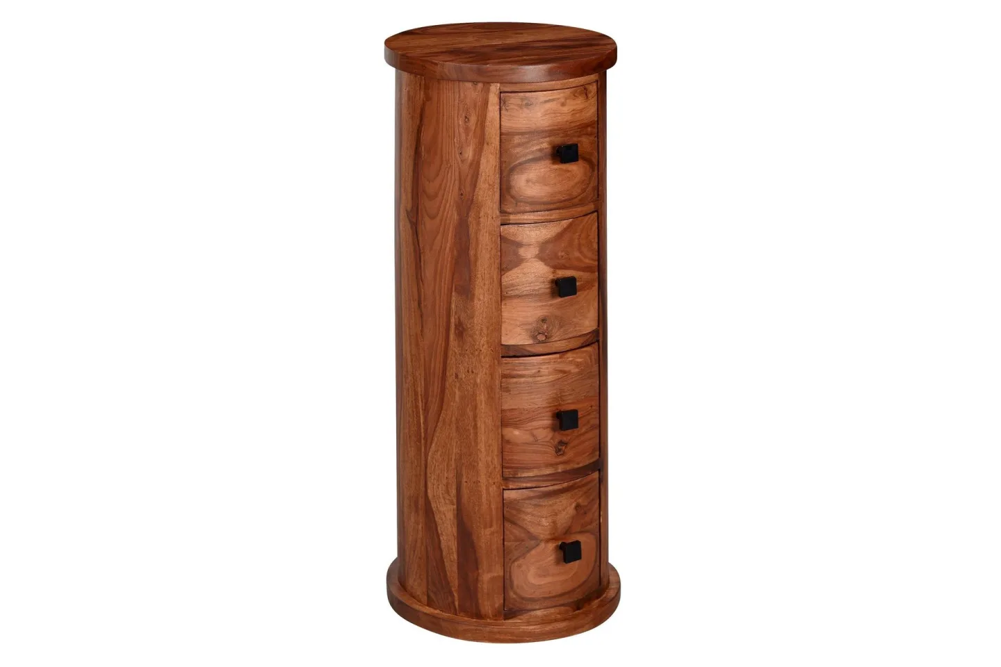 Willowdale Sideboard 35 cm 4 Lådor Runt - Brun