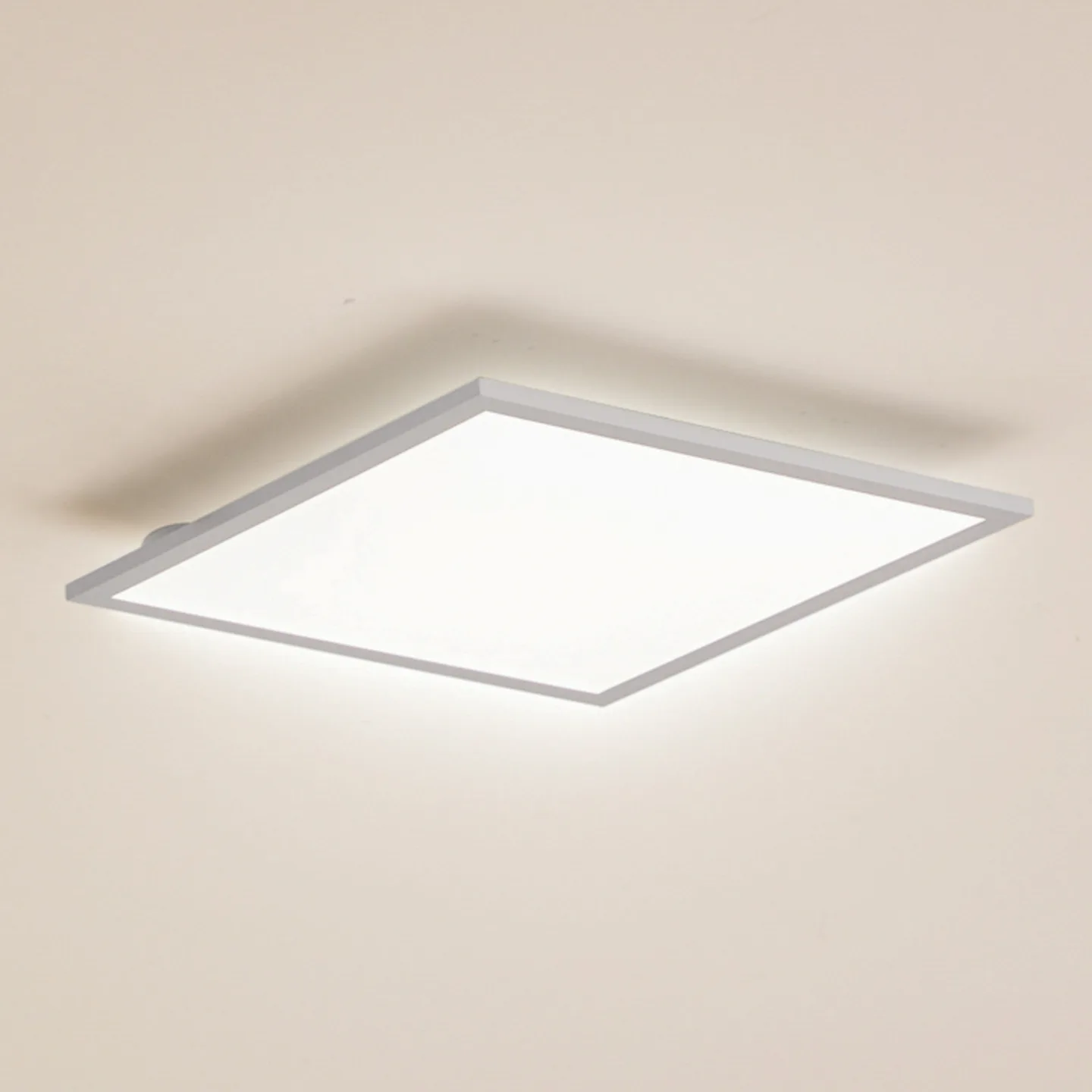 Enhife LED Deckenleuchte 39,5 cm Weiß - Lindby - Arbeitszimmer / Büro - Modern - Aluminium - Eckig