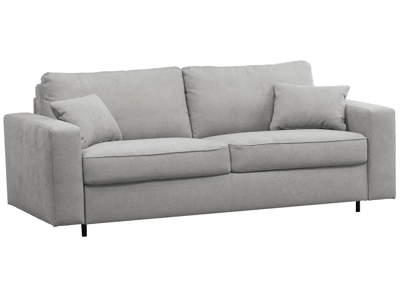 Bettsofa BRONX Stoff hellgrau