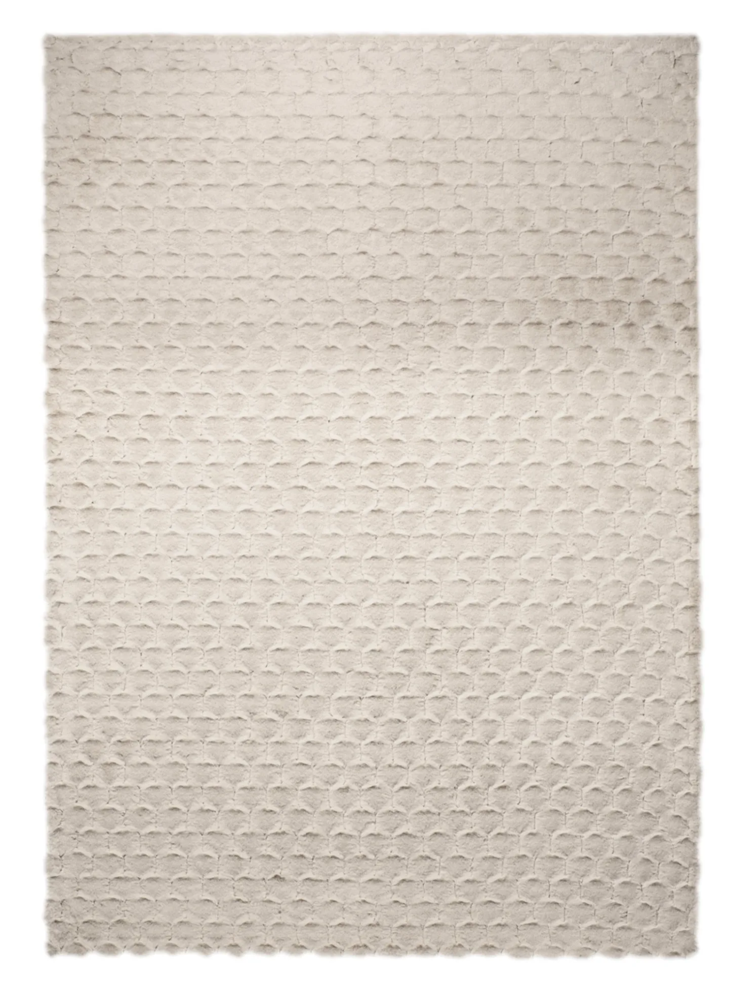image LAND Teppich Fluffy Cube Cappuccino | Schubiger Möbel