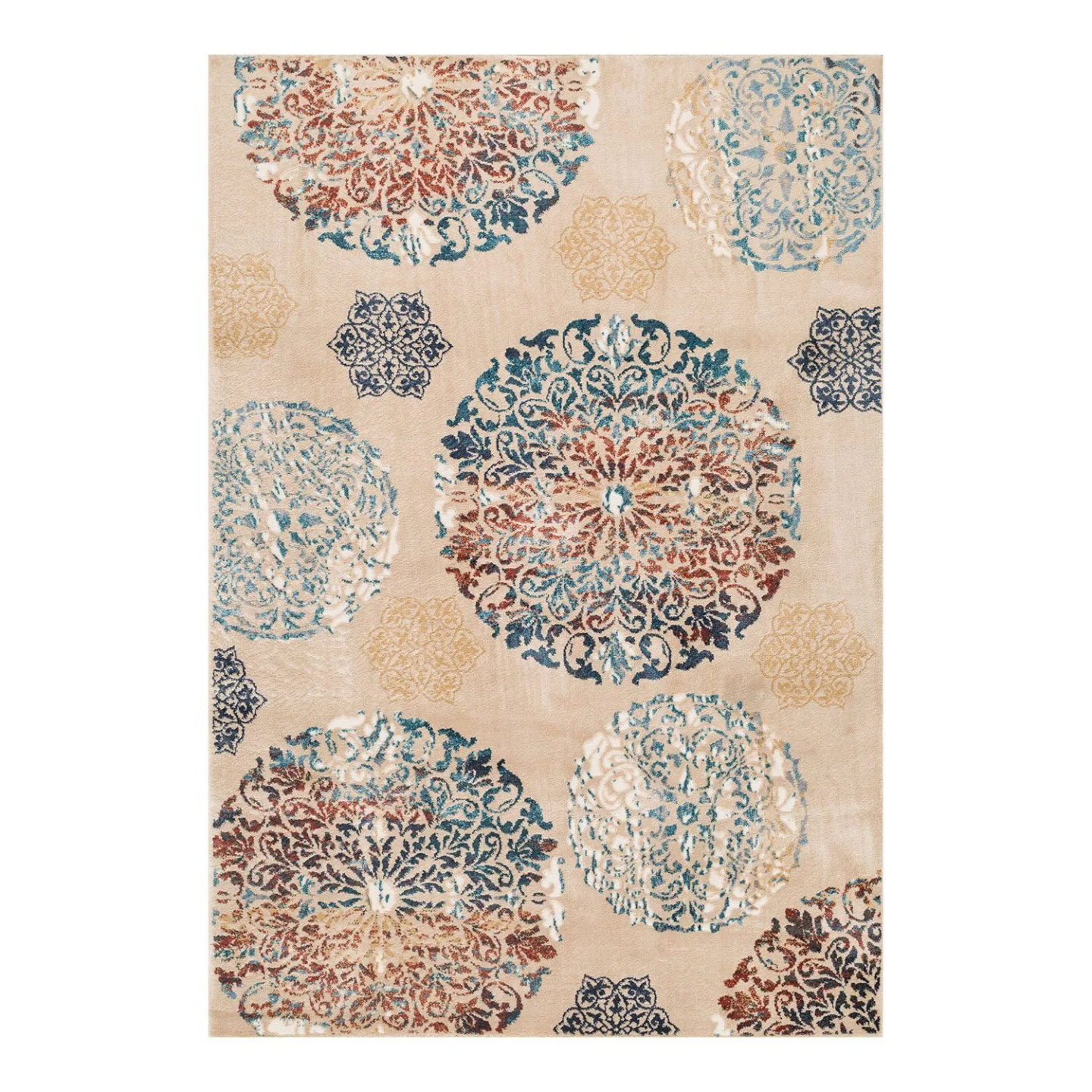 Matta Velon 160x230 cm - gyllene/beige