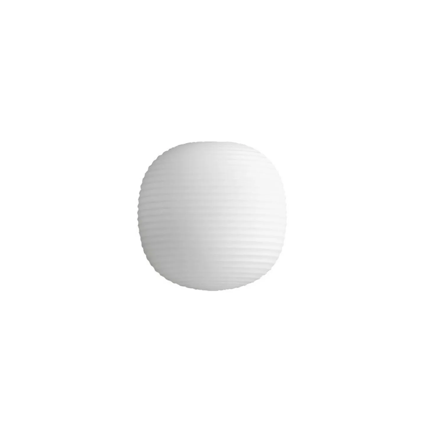 Lantern Floor/Globe Skjerm Medium Ø30 White Opal - New Works - Glass