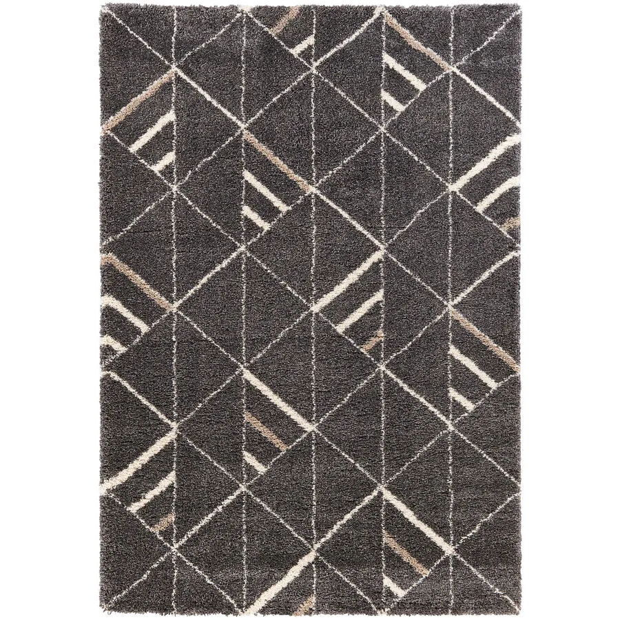 Teppich R. Nomadic sand Architektonisch/Kacheln Polypropylen 135 x 190 cm