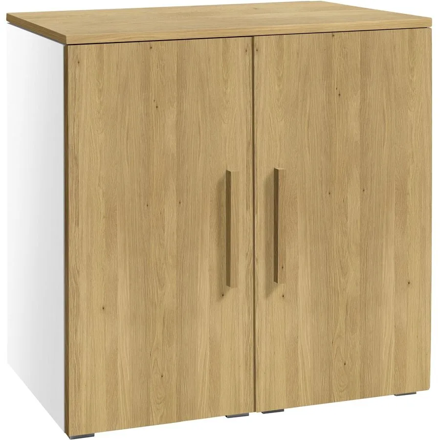 Hasena Kommode Airi weiss/Eiche Holz/MDF B 90 H 86 cm