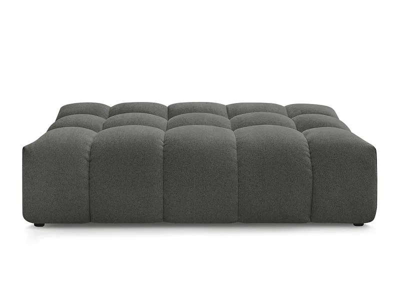 Hocker BOBOCHIC EVEREST 100x166x40cm stoff chiniert dunkelgrau