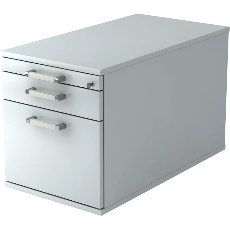Rollcontainer Office grau Holzwerkstoff B 42.8 cm H 51.2 cm
