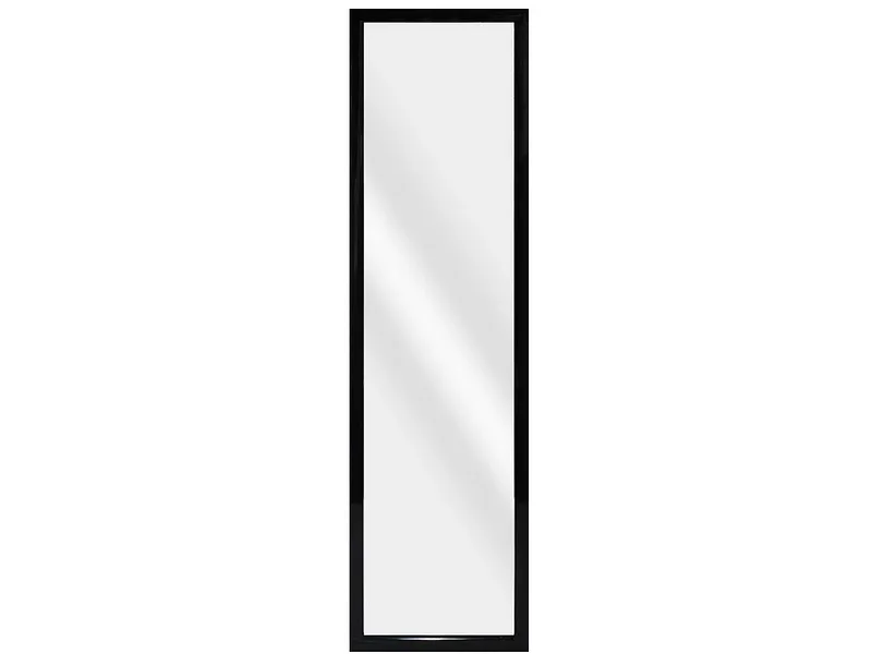 Wandspiegel rechteck DOOR II 30x120cm schwarz
