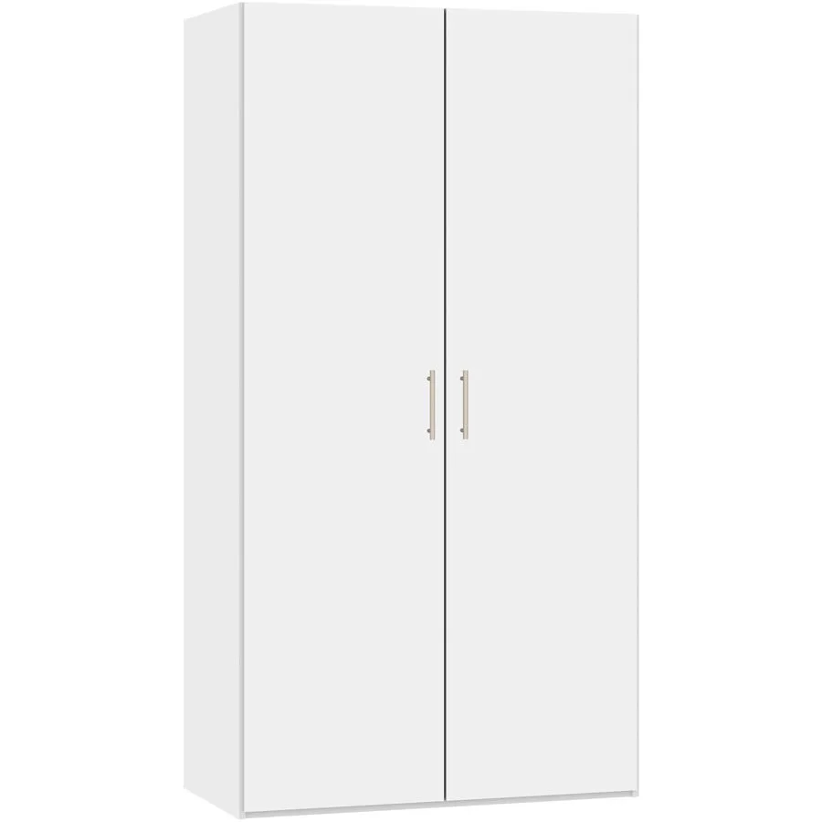 MyDeal Kleiderschrank Comfort go weiss Holzwerkstoff B 102 cm - Schweizer Möbelhersteller