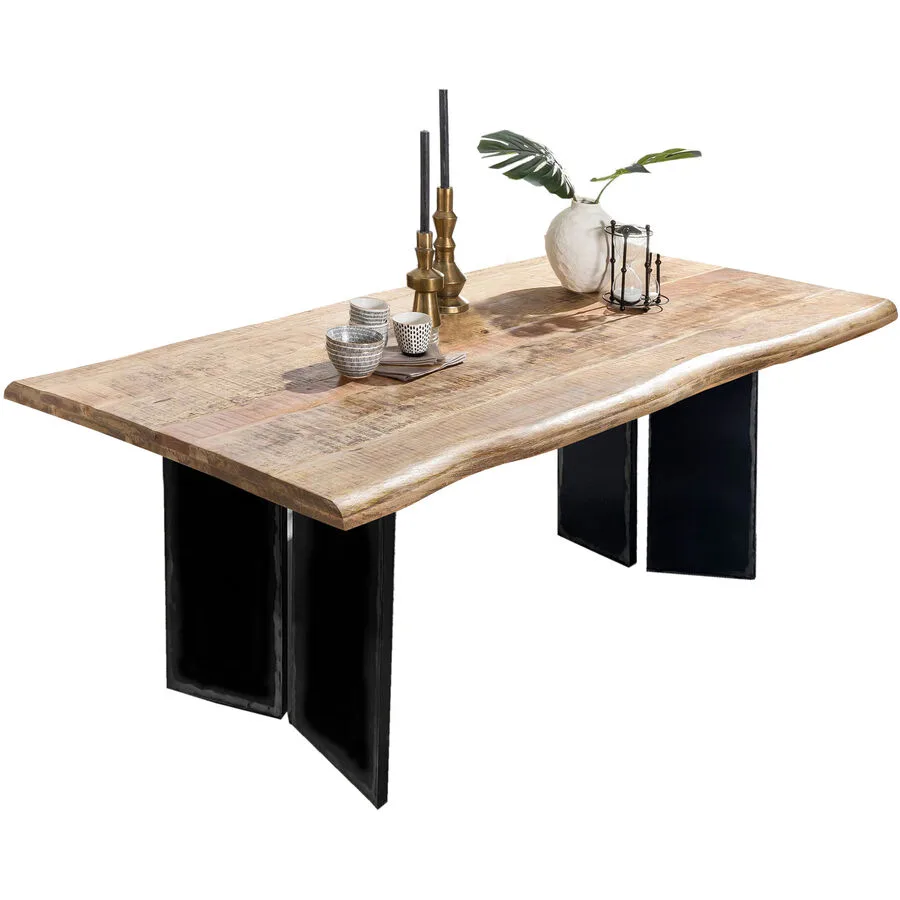 Esstisch Anter natur Mango Massivholz B 220 T 100 cm