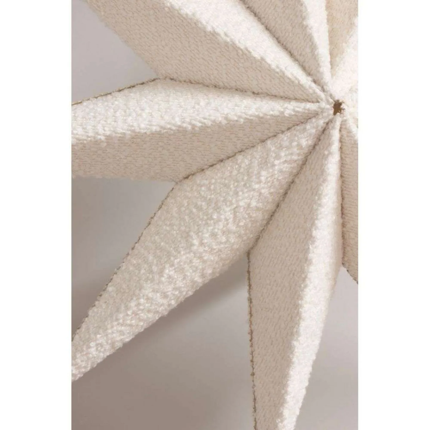 Stella Star 60 Vit Bouclé - Globen Lighting - Tyg / textil