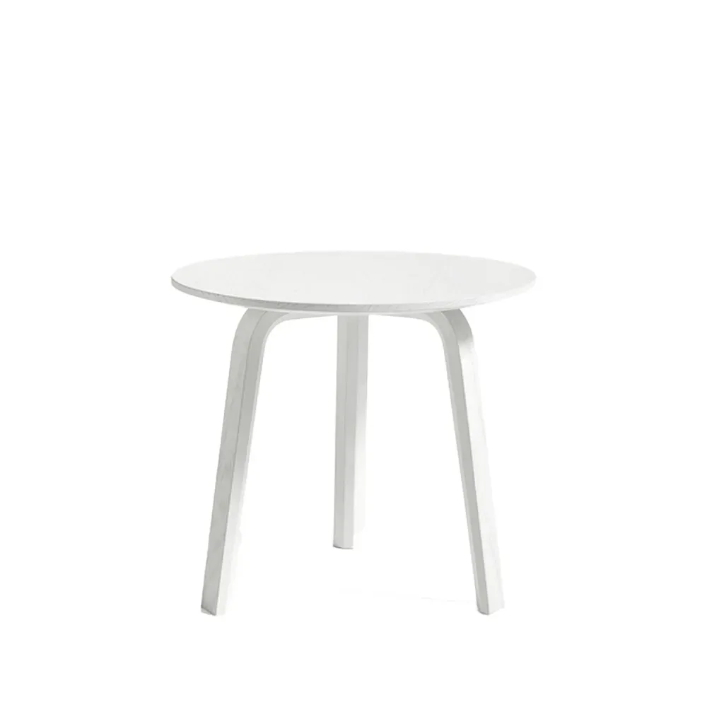 HAY Bella soffbord White oak, Ø45x39 cm