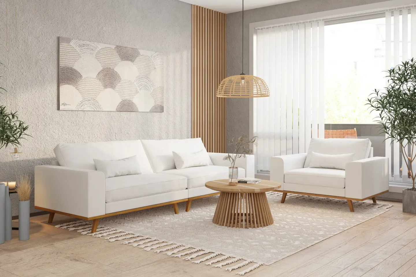 Copenhagen 4-sits Soffa -