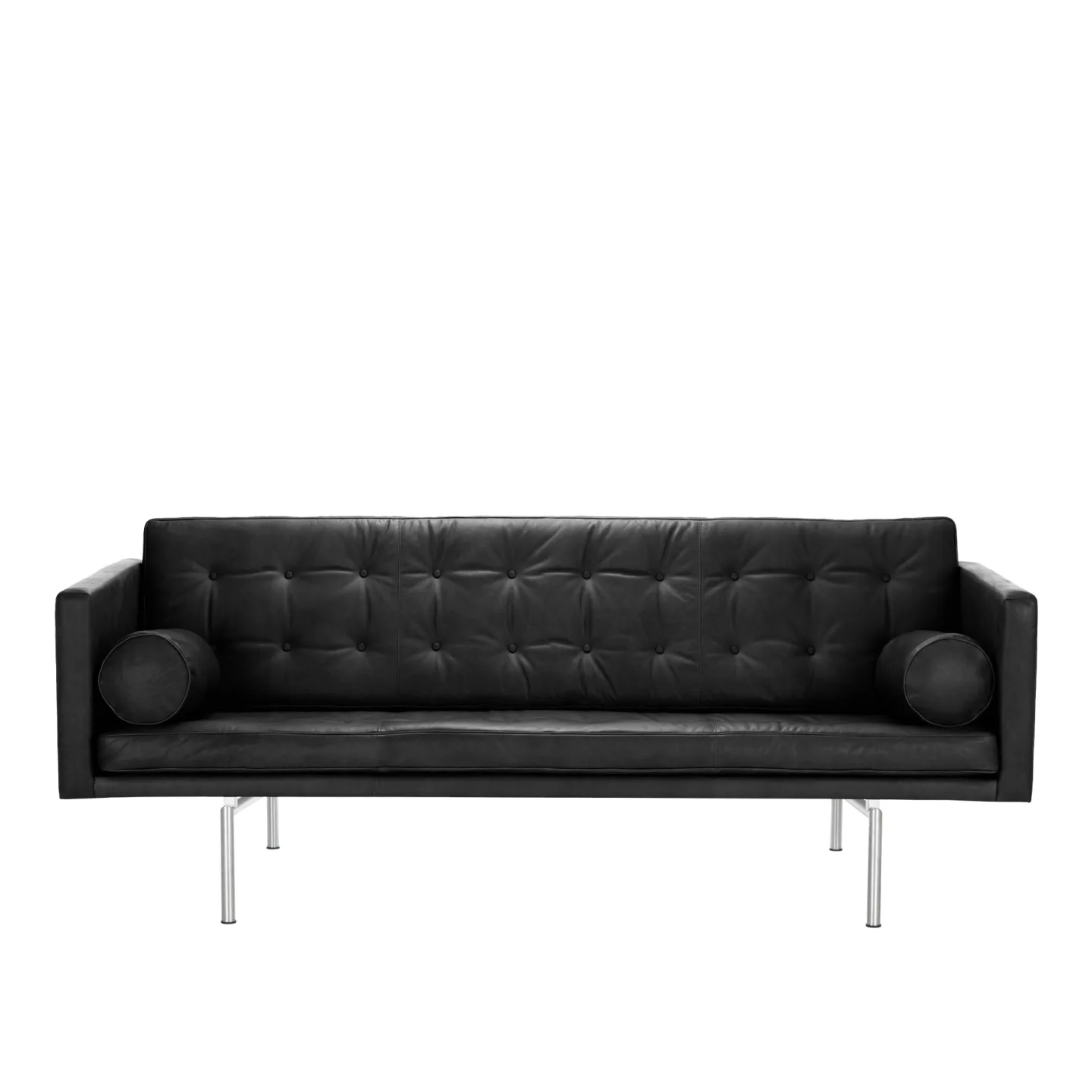 DUX - Ritzy 3-Sitssoffa, Läder Dakota 88 Svart - Soffor - DUX Design Team - Svart