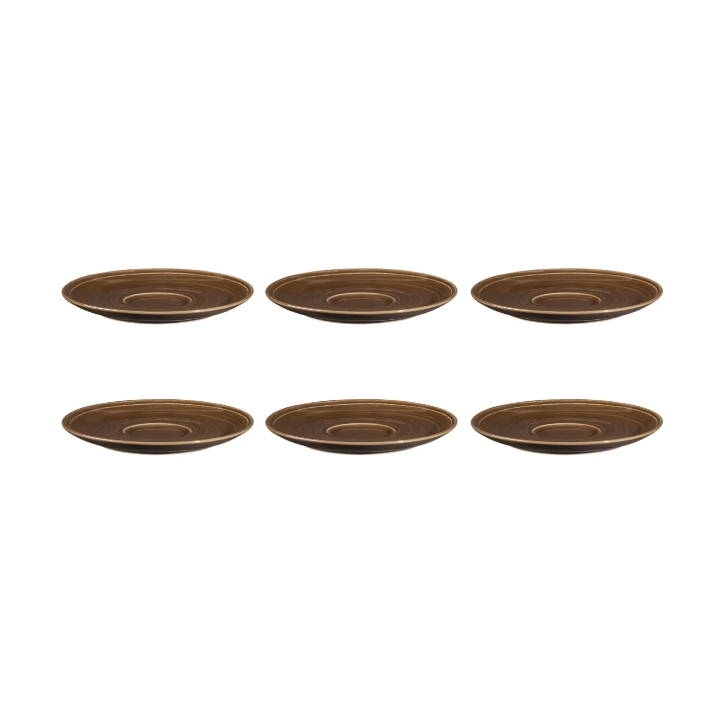 Seltmann Weiden Terra Kuchenteller Ø16,1cm 6er Pack Earth Brown
