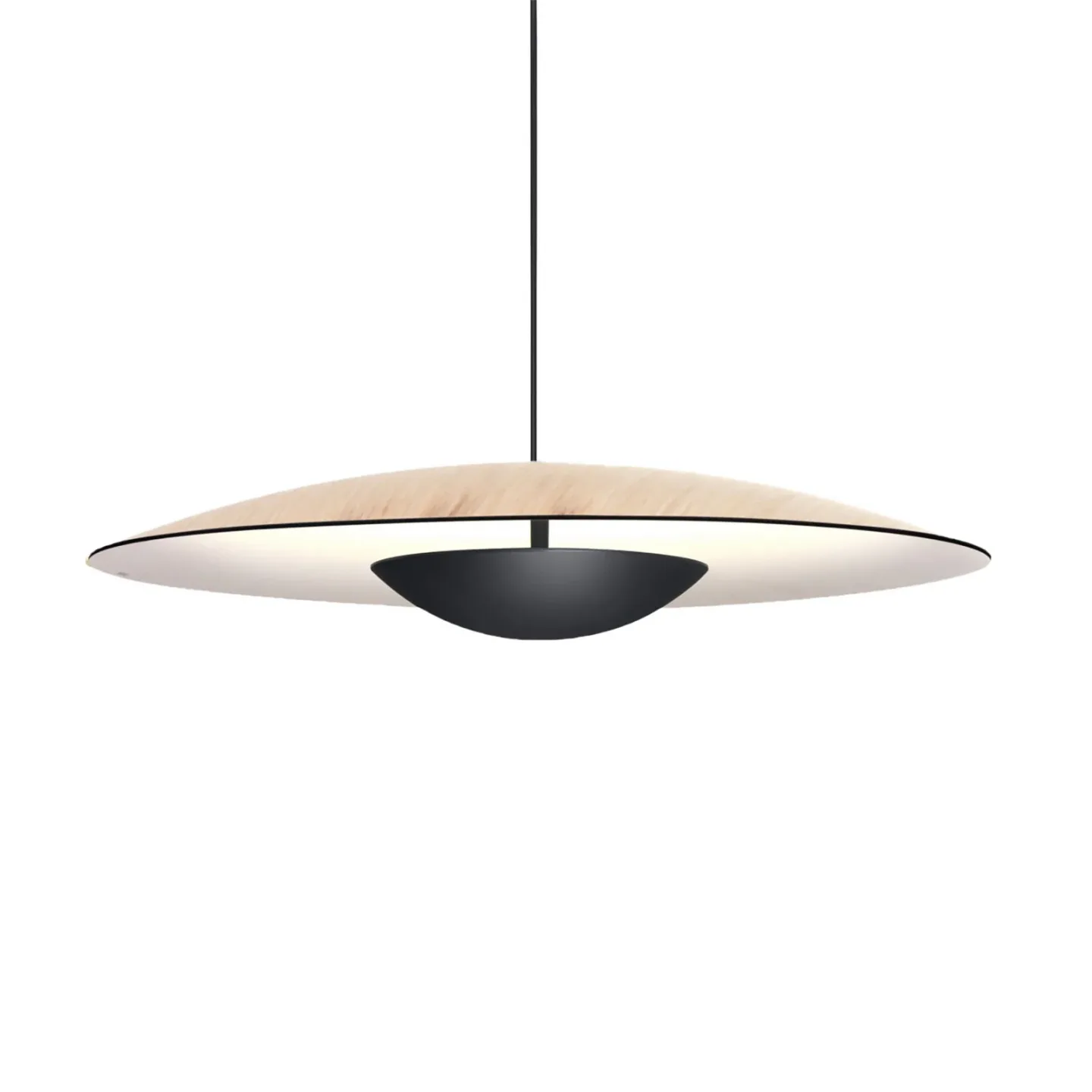 Ginger 32 pendellampe Oak - MARSET - Stue - Design - Træ - Med én lyskilde