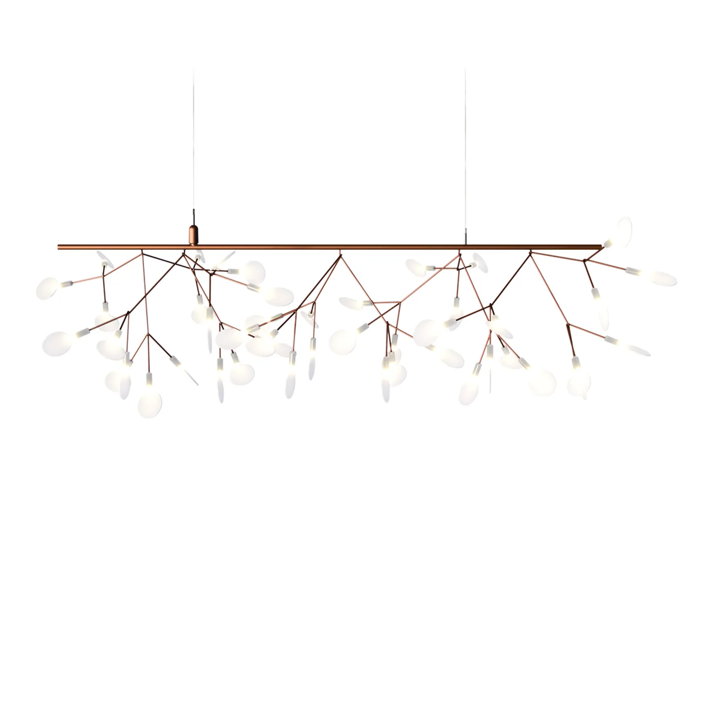 Moooi - Heracleum III, Endless Copper - Takkronor - Bertjan Pot - Koppar