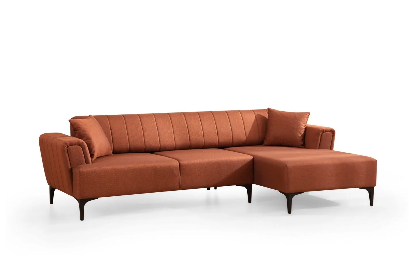 Lilesville Bäddsoffa med divan - Röd