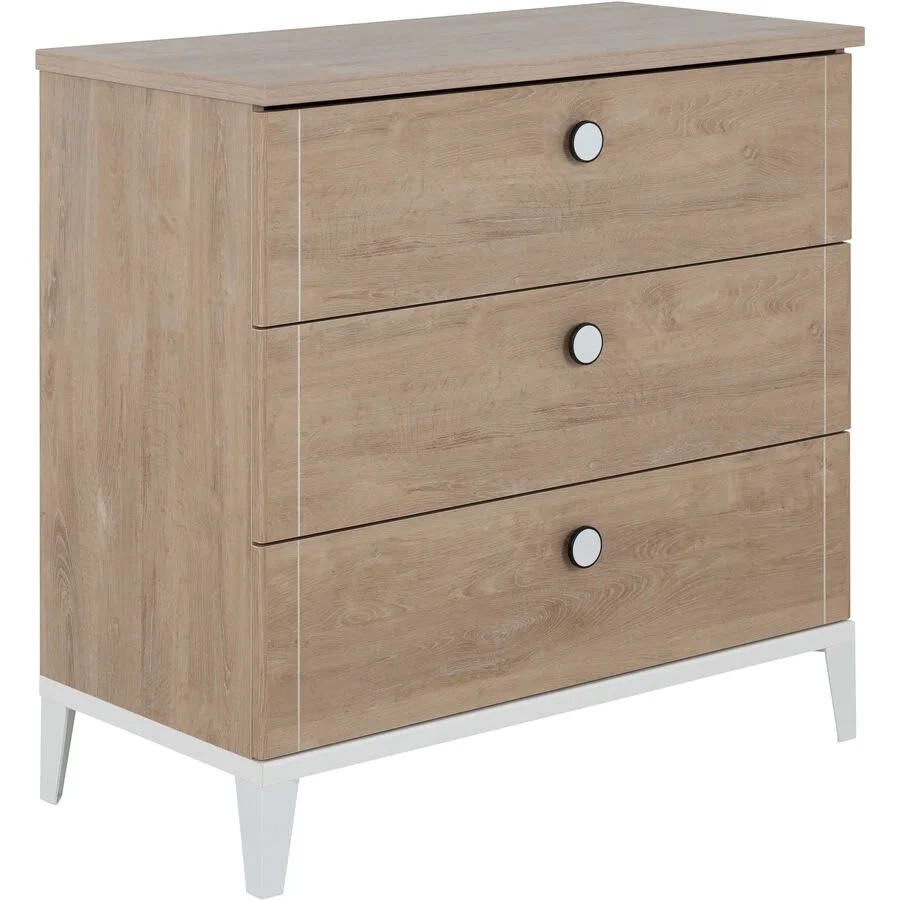 Galipette Kinderkommode Murielle eiche Holzwerkstoff B 95 H 91 cm