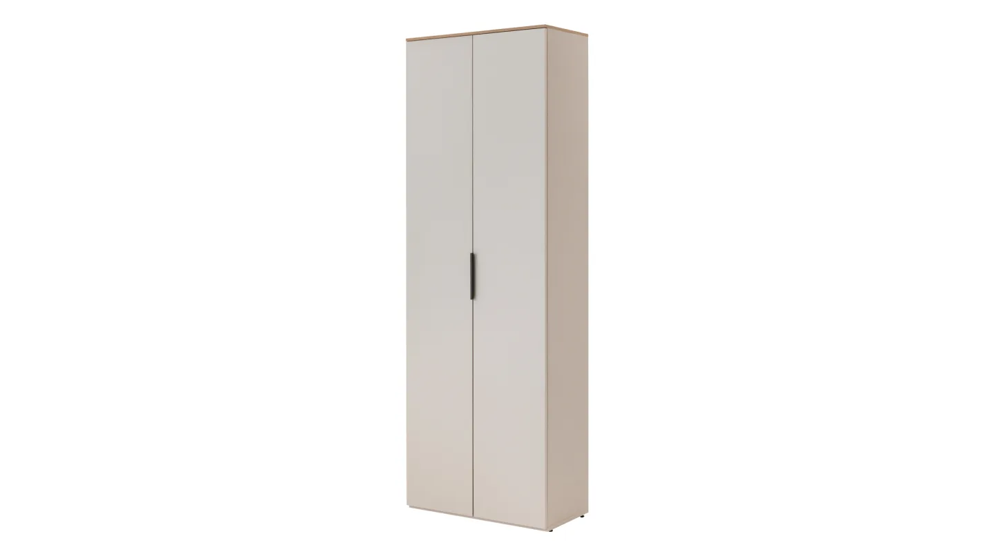 Mehrzweckschrank Beige-Kaschmir Artisan Eiche 202 cm - SYNOS