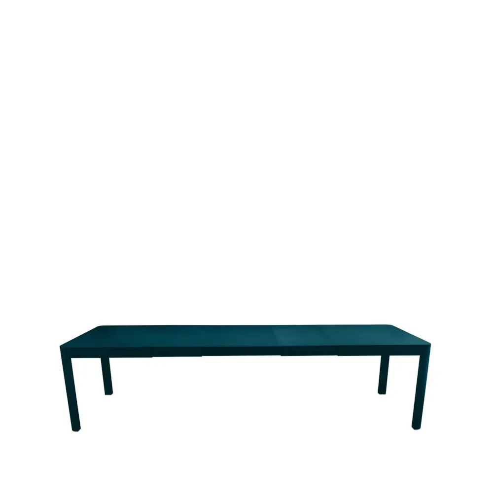 Fermob Ribambelle XL bord Acapulco blue (blå), 3 utdragsskivor