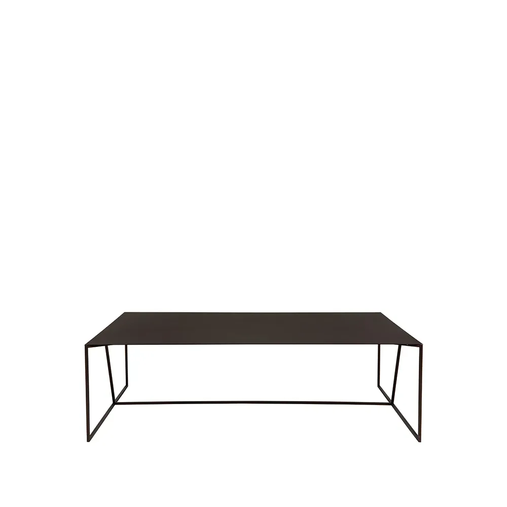 Asplund Oblique Couchtisch Bronze, rechteckig