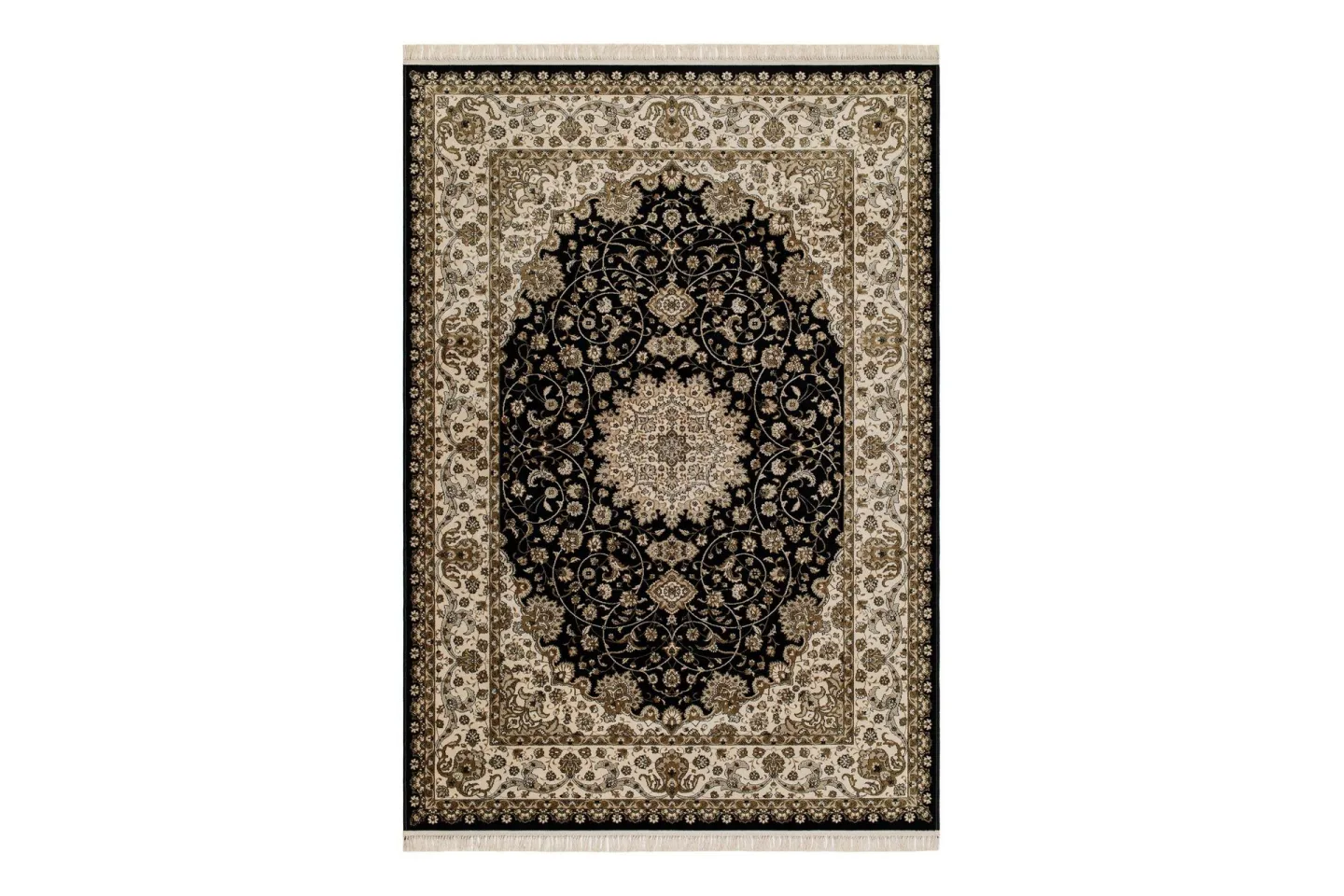 Teheran Wiltonmatta Rektangulär 160x230 cm - Svart