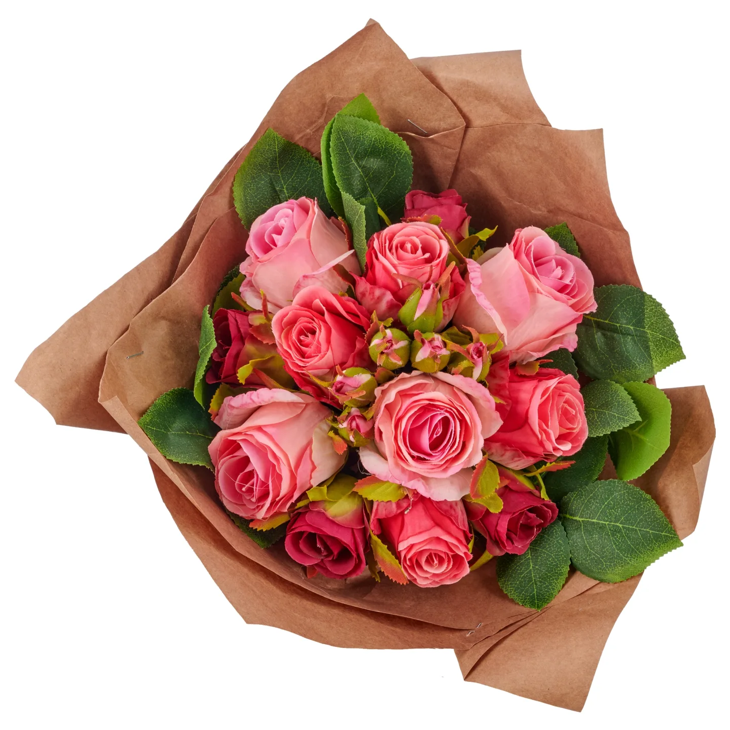 Gasper Kunstblume Rosenstrauss, Pink | Schubiger Möbel