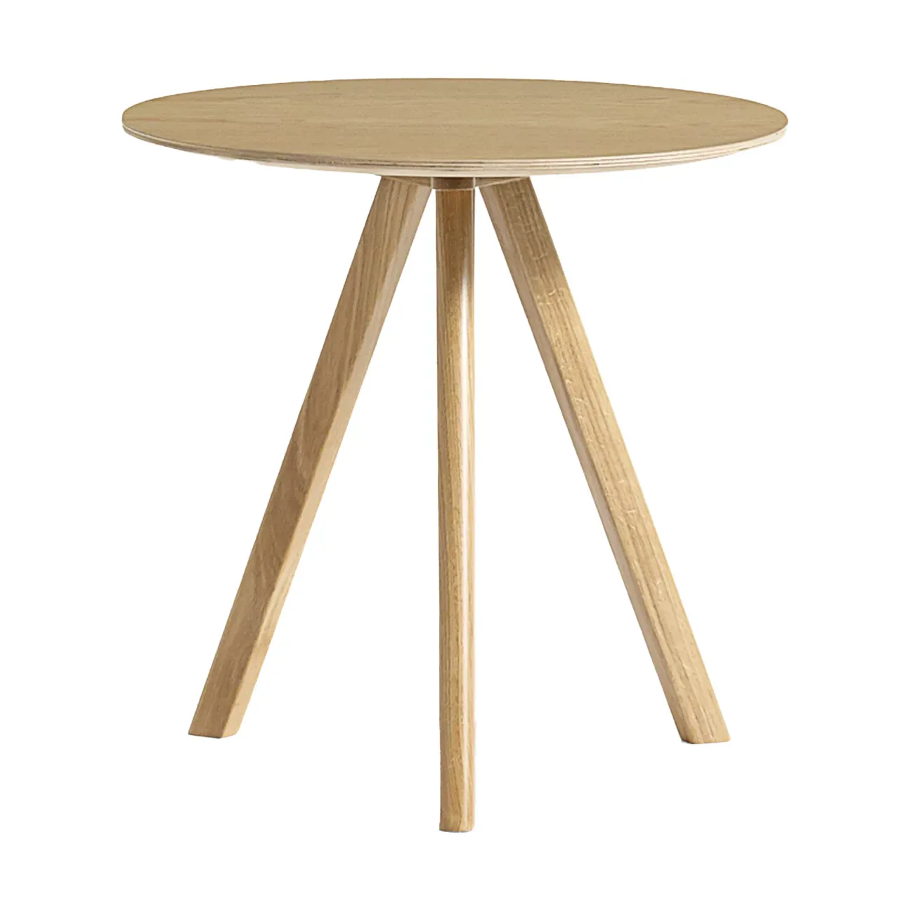 HAY CPH20 2.0 soffbord Ø50 cm Lacquered oak-oak veneer