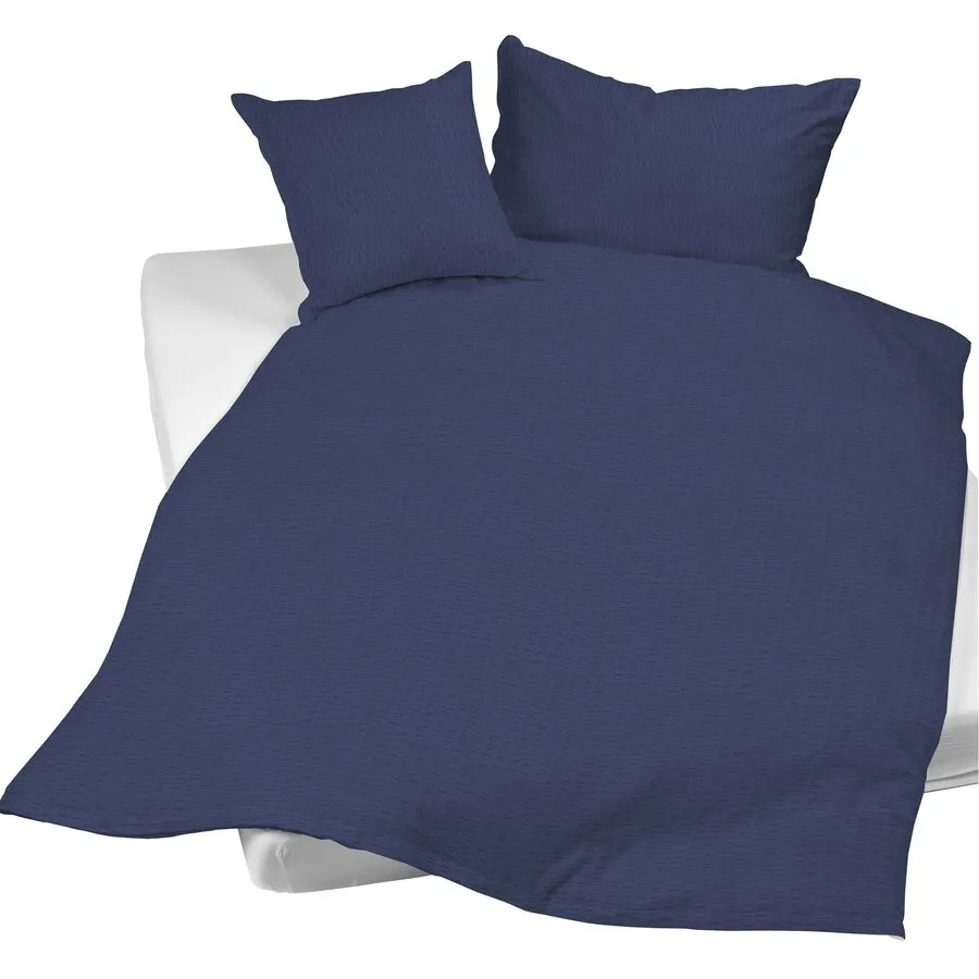 Night Fashion Kissenbezug Edi navy 65x100cm