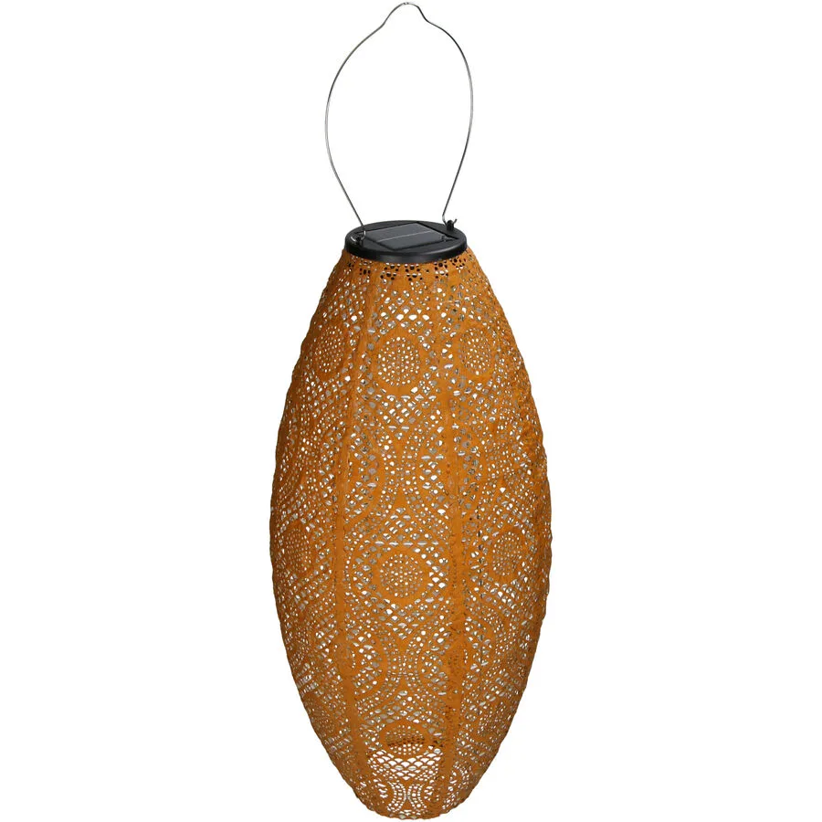 Solarlaterne Lantaa ocker Tyvek H 45 cm