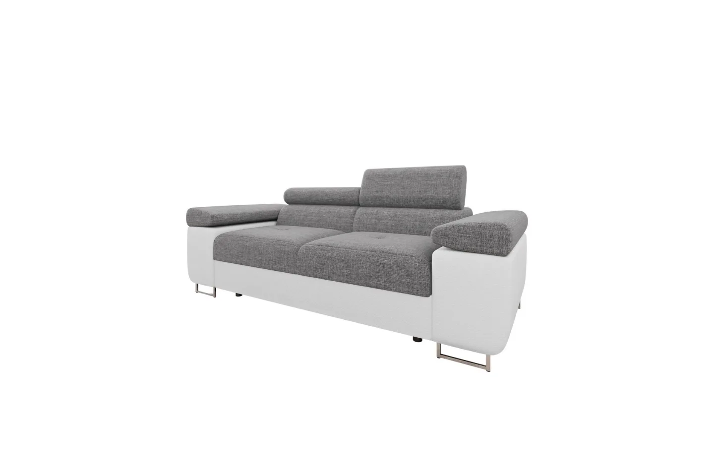 Gabina Soffa 2-sits - Vit/Grå