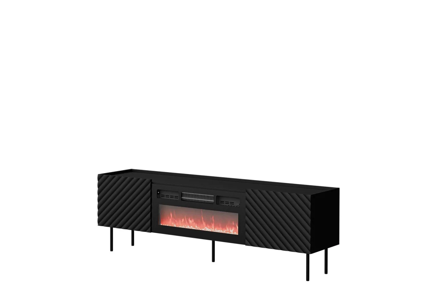 Munkedal Tv-bänk 181 cm - Svart