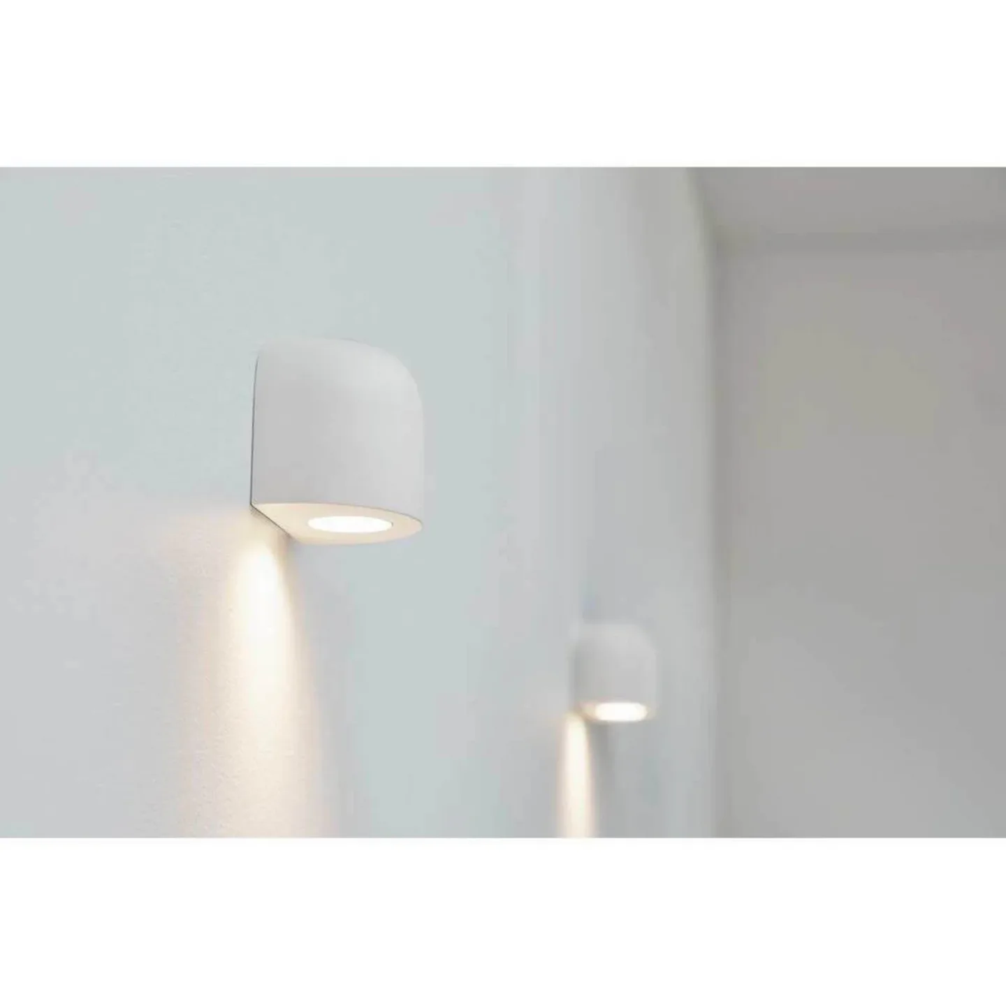 Nyx Wandleuchte Matt White - Loom Design - Wohnzimmer - Modern - Aluminium - Einflammig